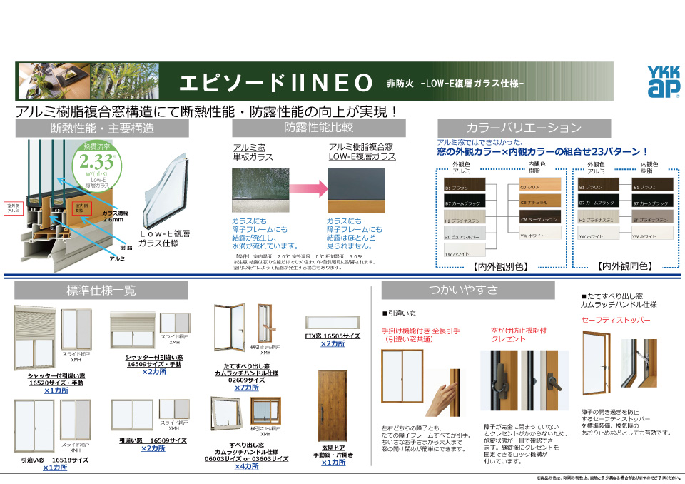 YKK apエピソードNEO