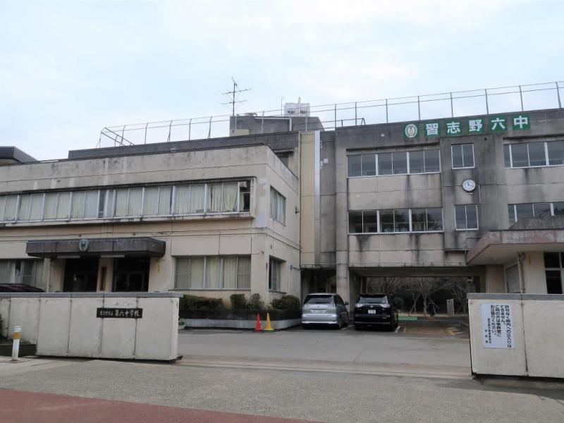 第六中学校:徒歩15分(1200m)